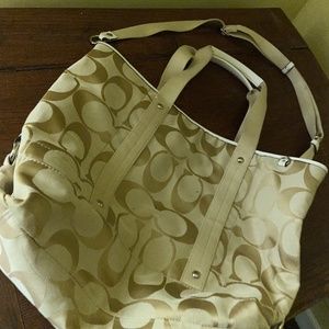 Coach diaper bag / large tote bag